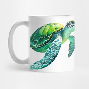 For That Kid Who Loves Turtles - Ai Art Mug